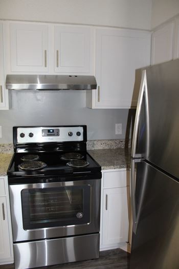 Stainless-steel appliances